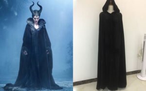 Enchanted Dark Sorceress Cloak